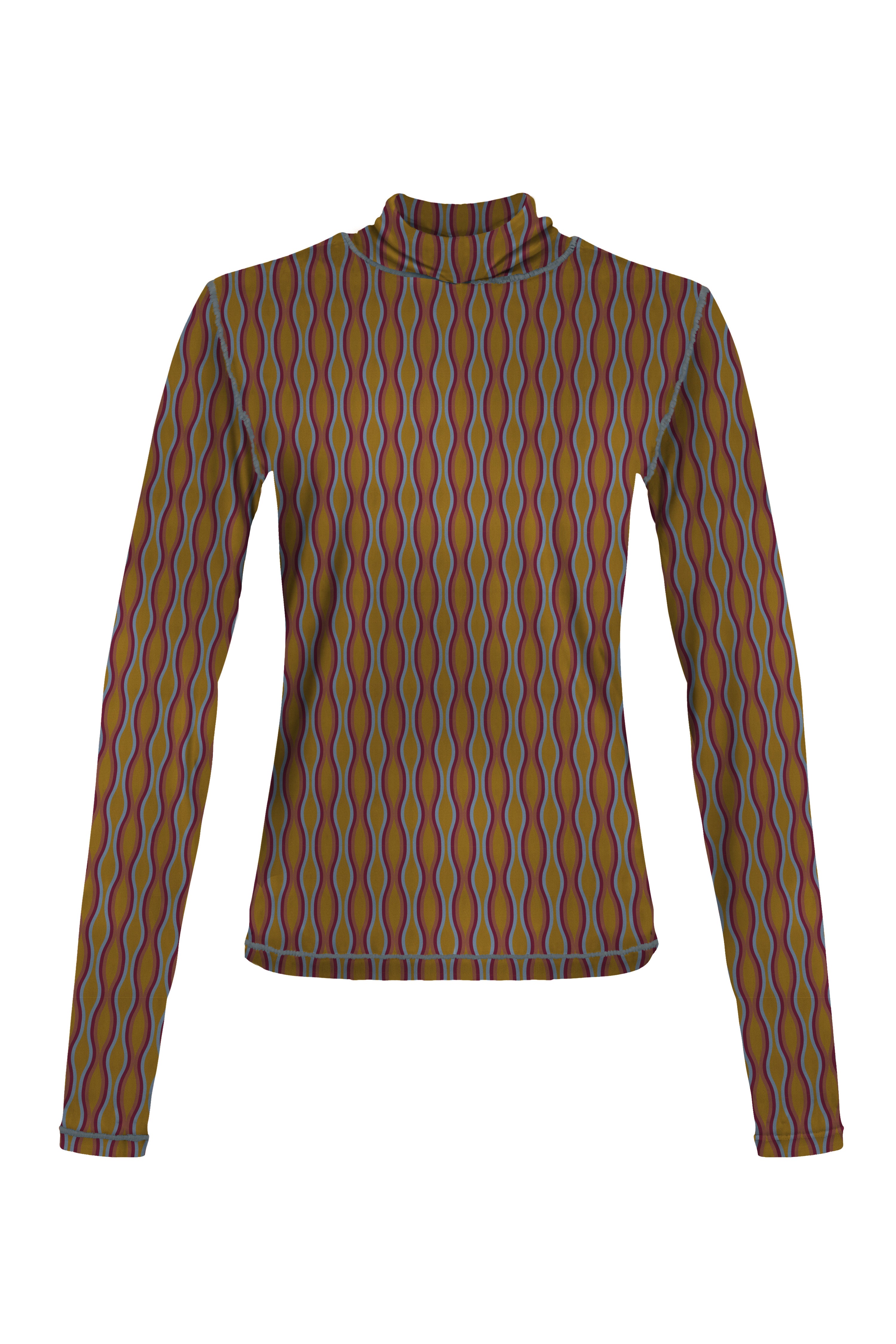 STATE OF GEORGIA x CPR MESH LONG SLEEVE TOP