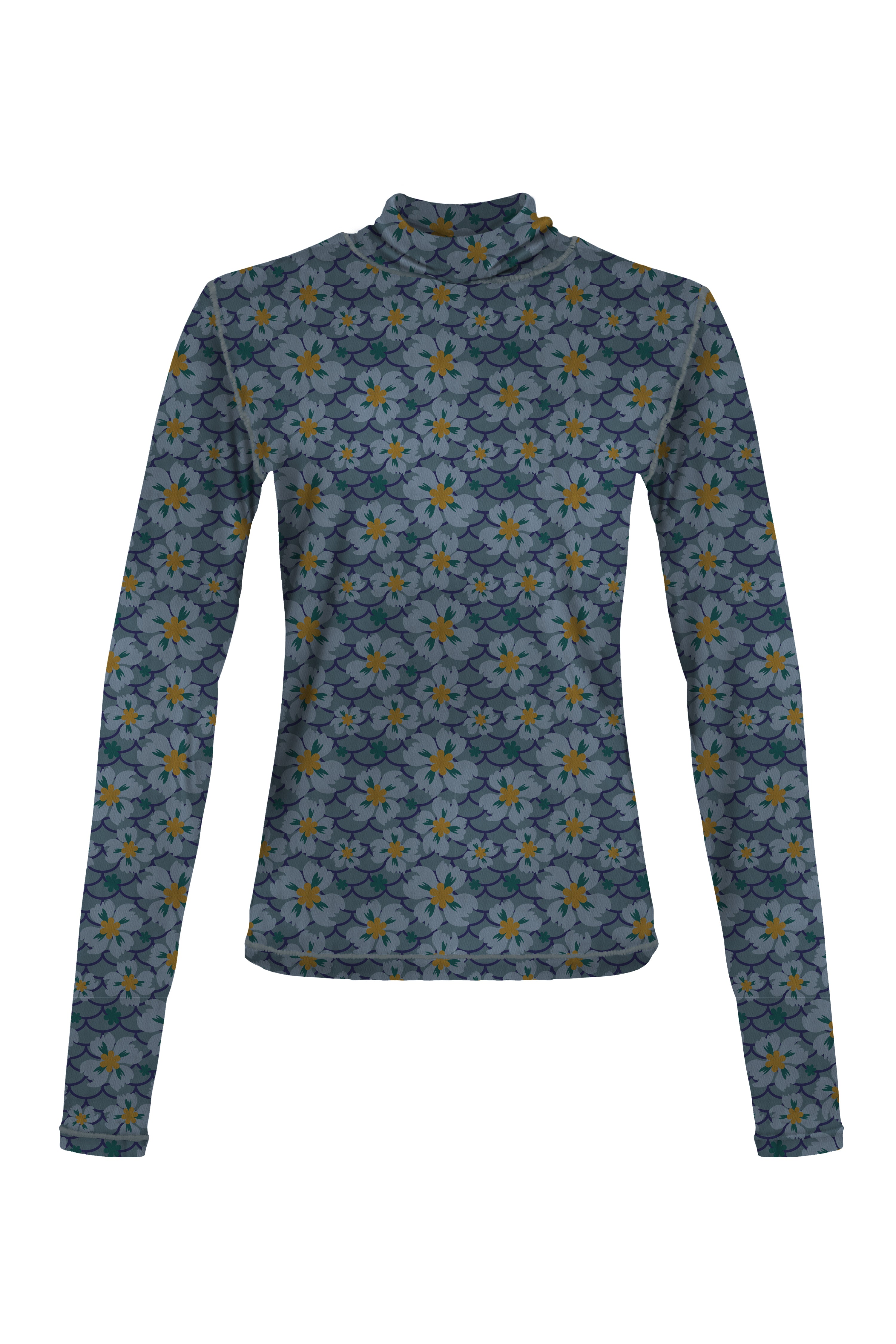 STATE OF GEORGIA x CPR MESH LONG SLEEVE TOP