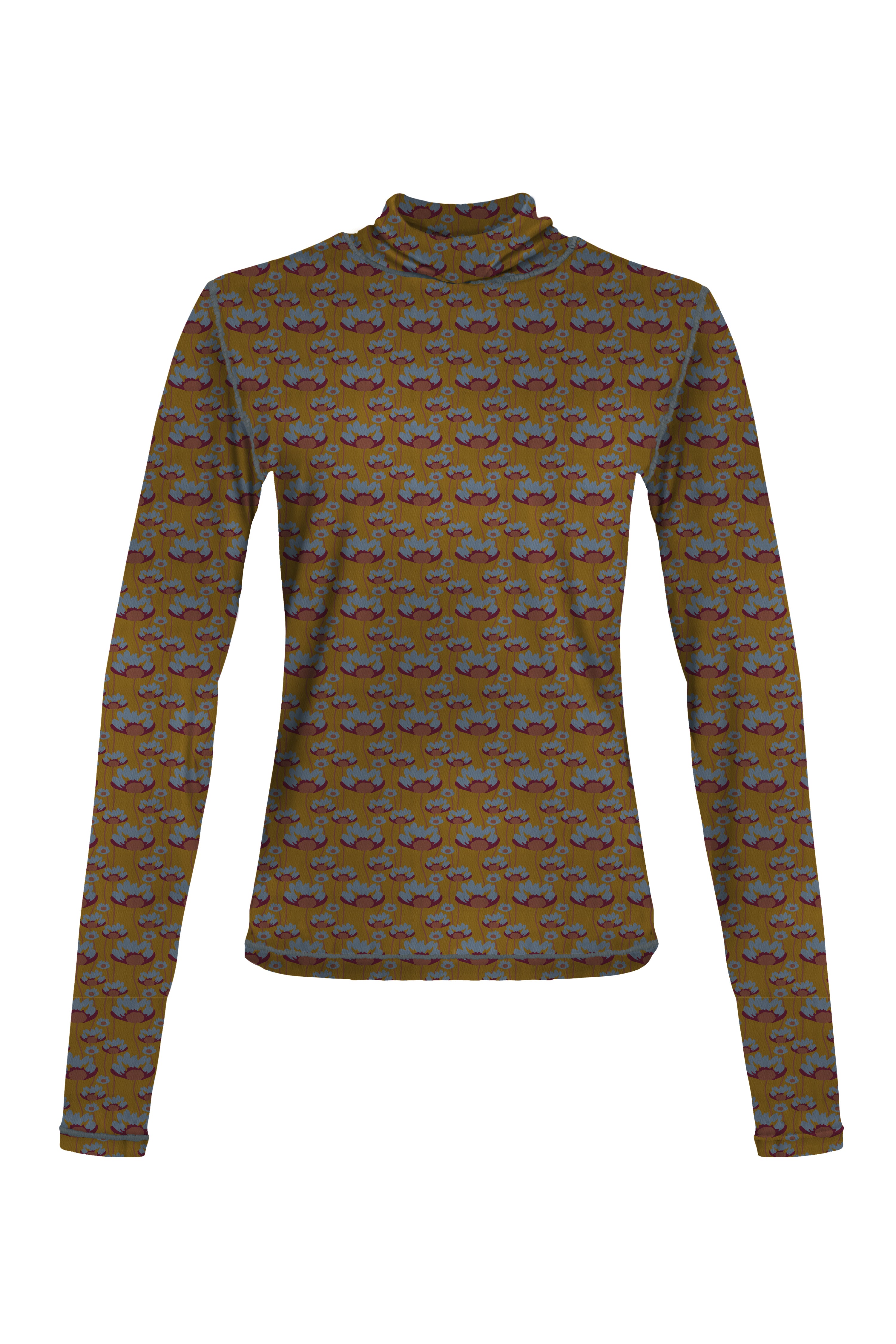 STATE OF GEORGIA x CPR MESH LONG SLEEVE TOP