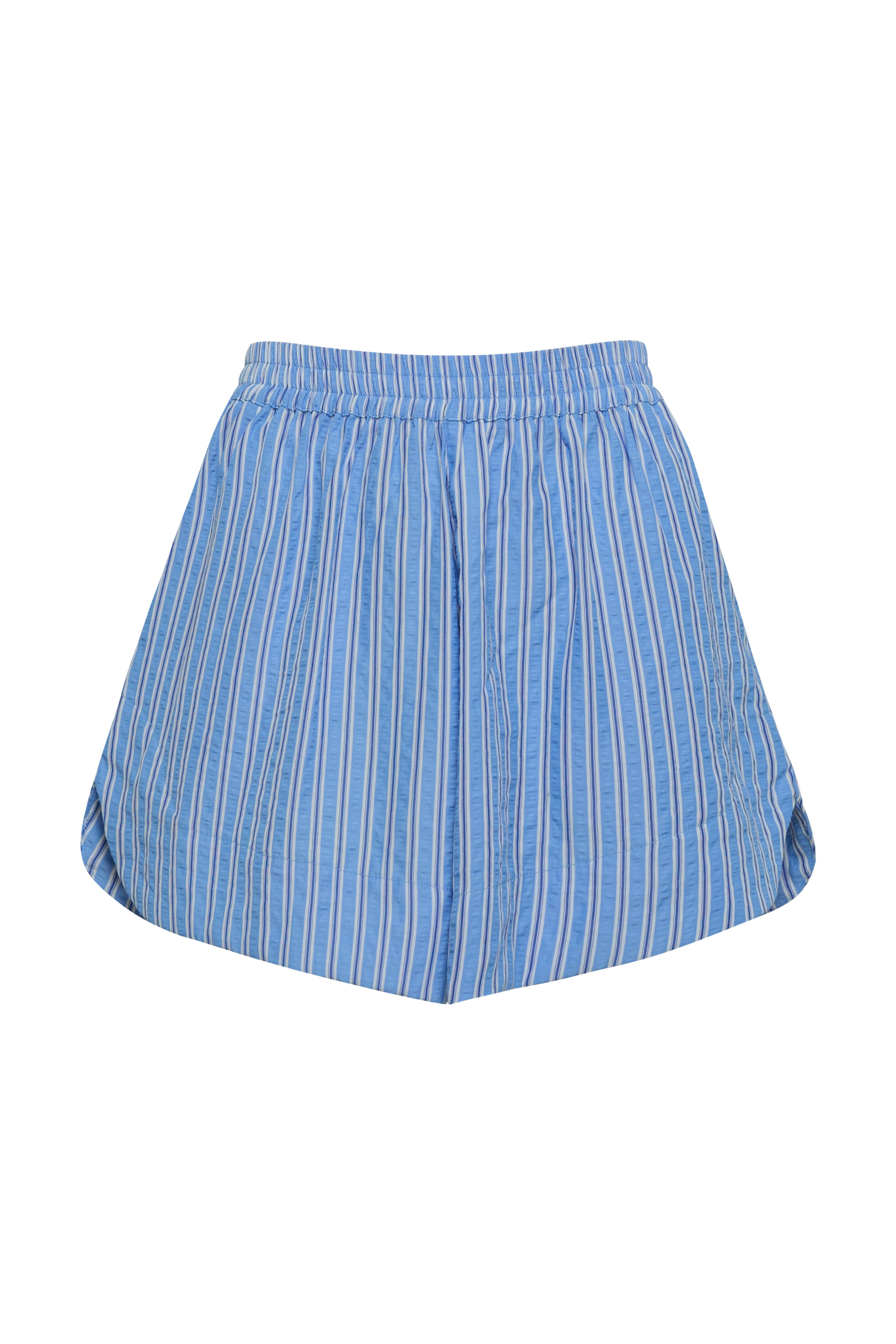 VILLA BANANA PIN STRIPE SHORTS - BLUE