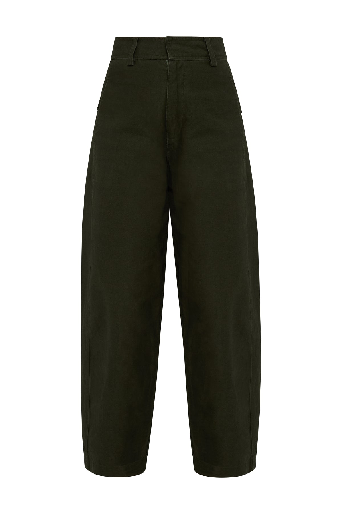 VILLA BANANA BALLOON CARGO PANTS - DARK GREEN