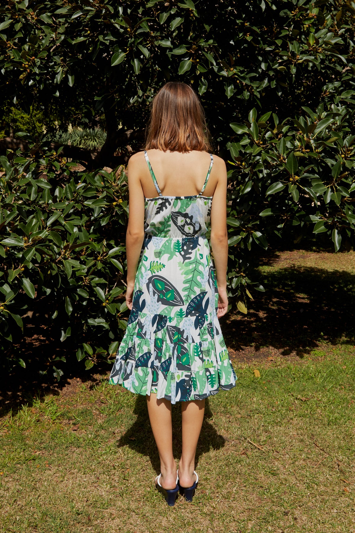 THE GEORGIA ORIGINAL BEACH DRESS - Cactus Green