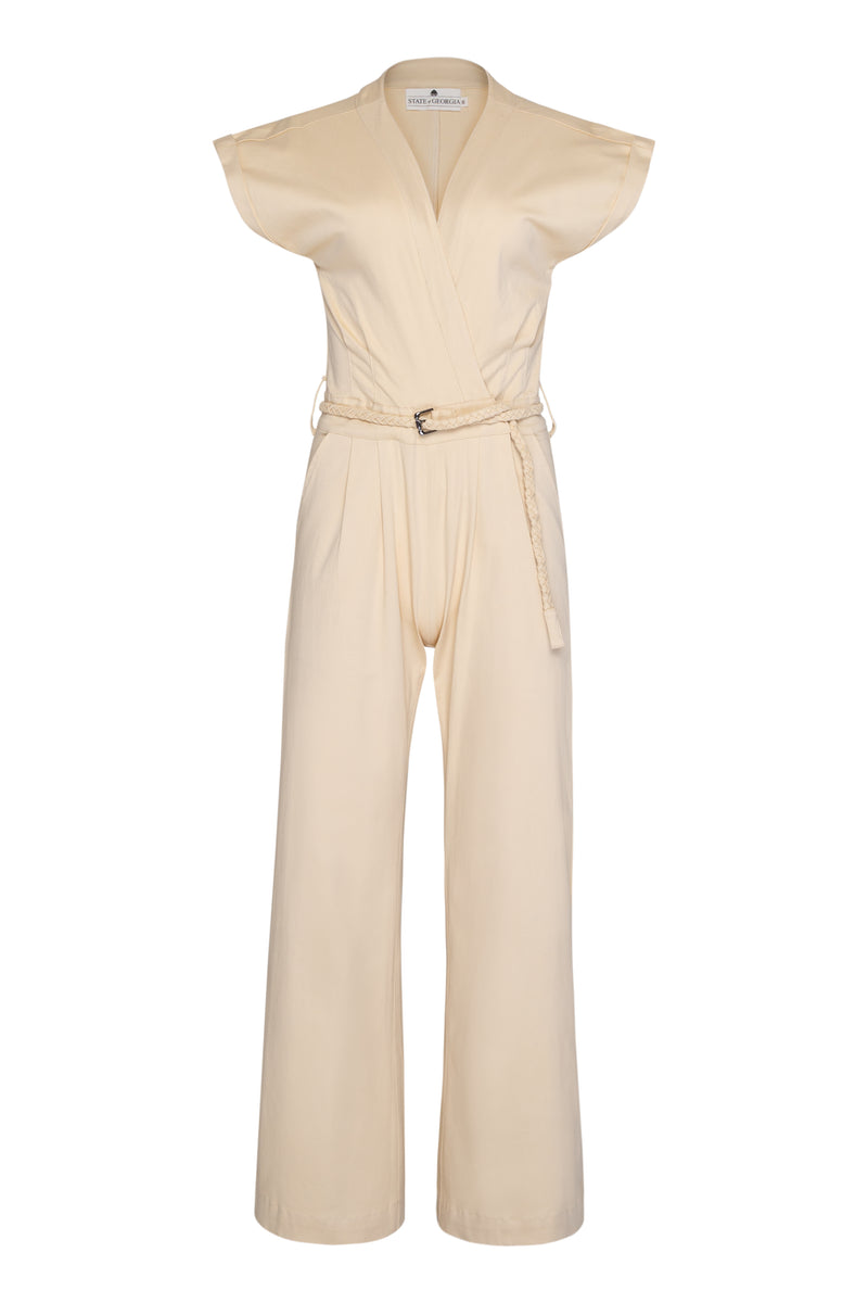 THE EUPHORIA JUMPSUIT - SAND