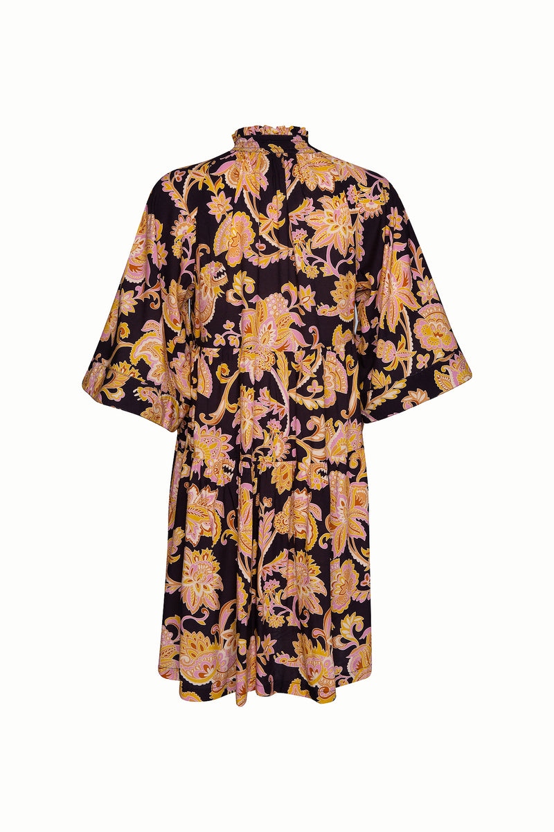 THE BAMBI DRESS SHORT - PAISLEY NAGA