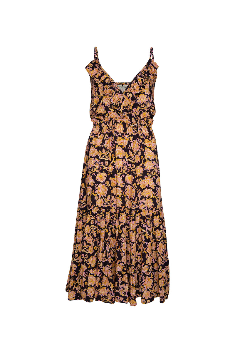 THE GEORGIA ORIGINAL BEACH DRESS - PAISLEY NAGA SMALL