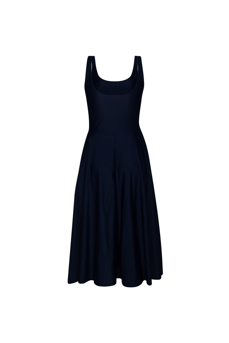 THE NETS SINGLET DRESS - NAVY BLUE