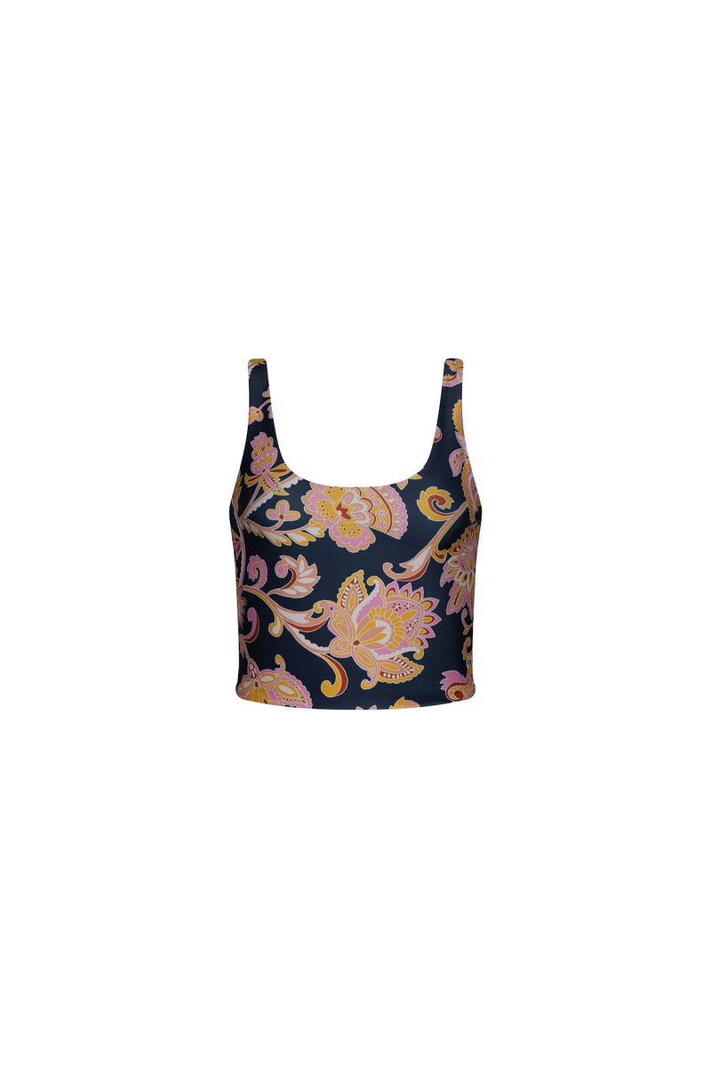 THE NETS REVERSABLE SINGLET - PAISLEY NAGA/NAVY BLUE